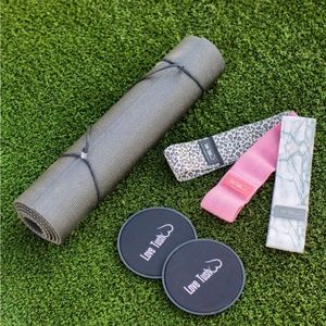 Resistance bands (3) with core sliders